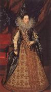 POURBUS, Frans the Younger Margarita of Savoy,Duchess of Mantua oil on canvas